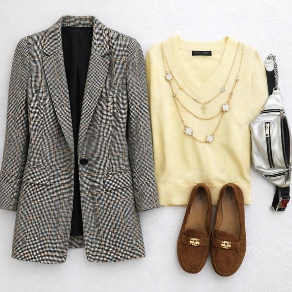 Dynamite Jackets & Blazers - ☀️Spring Trend Alert Houndstooth blazer S